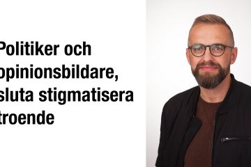 Daniel Alm - Sluta sigmatisera troende